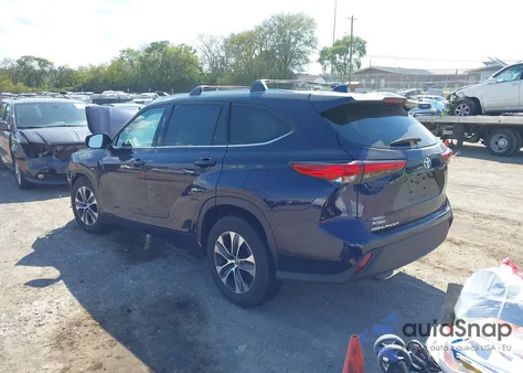 2021 Toyota Highlander Xle from USA, damaged, VIN 5TDGZRAH6MS530747